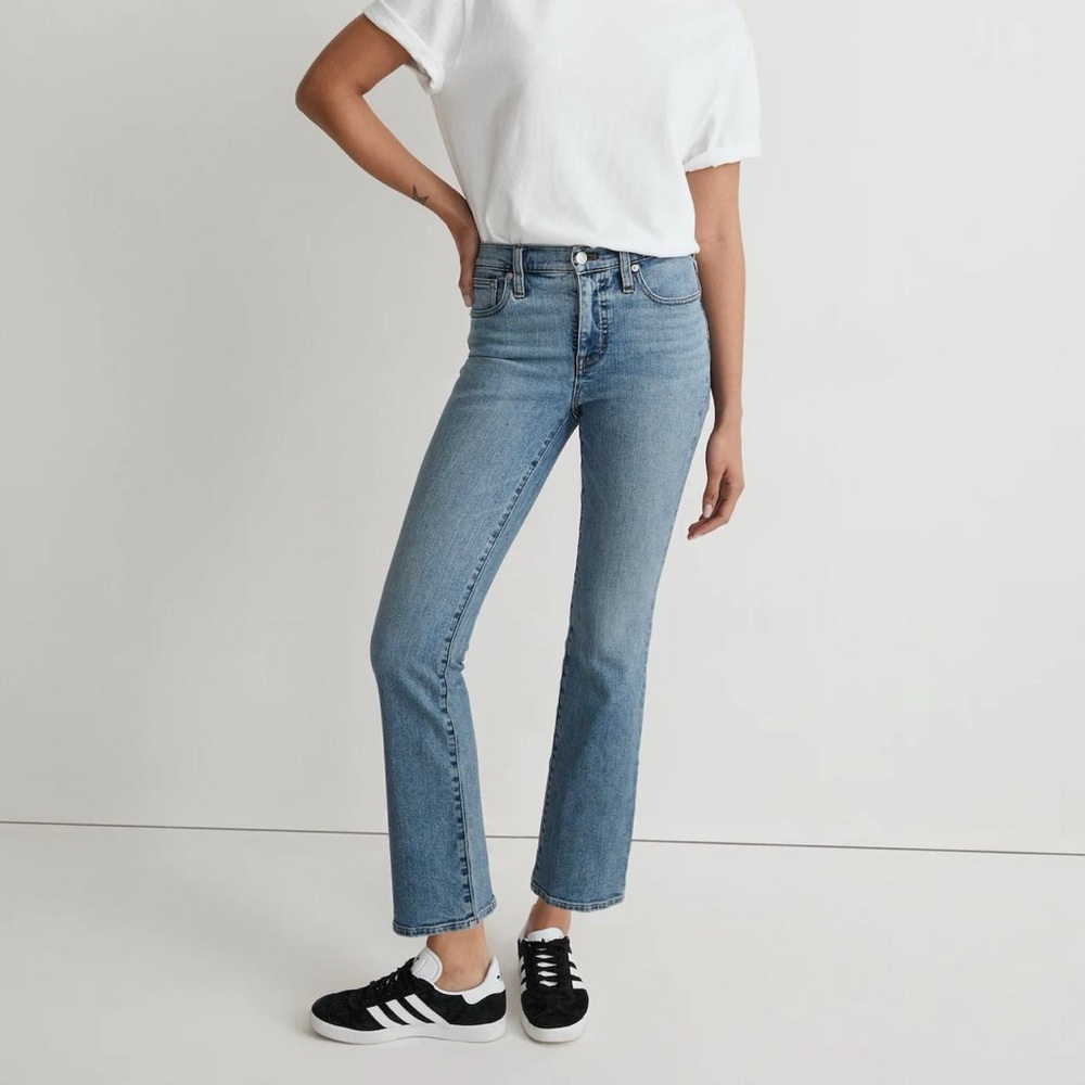 Madewell Blue Ankle Cropped Jeans